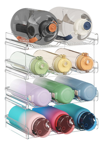 Lifewit Organizador Apilable Para Botellas De Agua Para Gabi