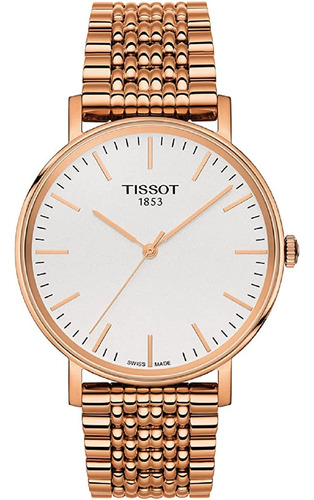 Tissot T-classic Everytime Reloj De Plata Para Hombre