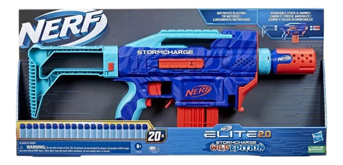 Nerf Elite 2.0 Wild Edition Stormcharge Con 20 Elite Dardos (Usado)