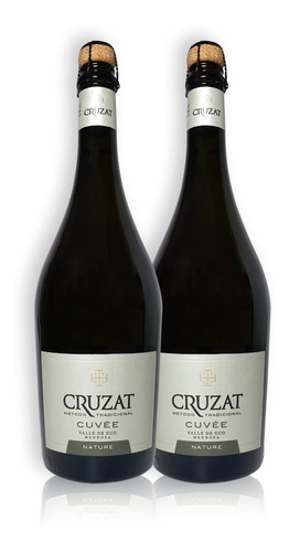 Cruzat Cuvée Champagne Nature Kit X2u 750ml Mendoza