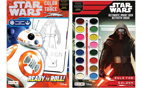 Juego De 2 Star Wars Ultimate Pintor Box Color And Trace Act