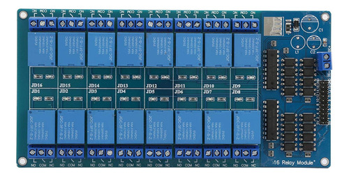 Agatige Placa Control Modulo Rele 5 V Bloqueo Automatico 16