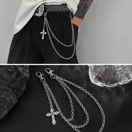 Corrente De Calça Vanguard Chain Prata | Wallet Chain . | MercadoLivre