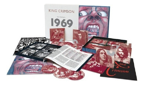 King Crimson Complete 1969 Recordings Bluray + 2 Dvd + 16cd 