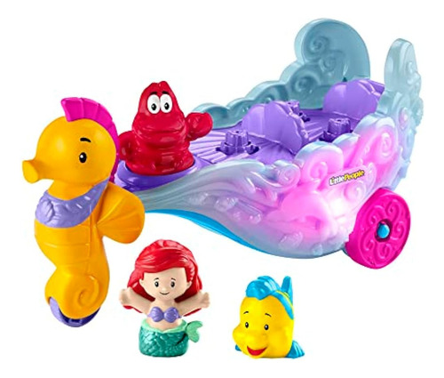 Fisher-price Disney Princess Toddler Toy Light-up Sea Carria