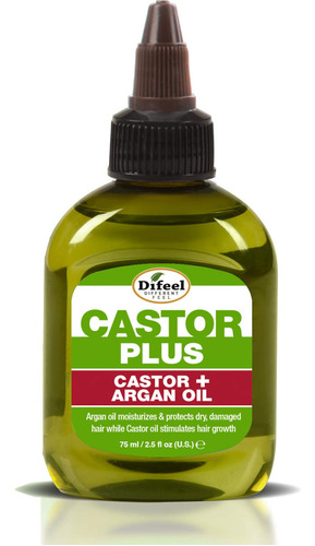 Difeel Premium Castor Plus Argan - Aceite Hidratante Para El