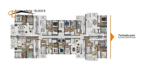 Imagem 12 de 30 de Cobertura À Venda, 197 M² Por R$ 1.557.724,60 - Bacacheri - Curitiba/pr - Co0208
