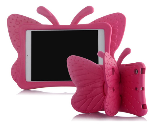 Funda Para iPad Mini Niño Ligera Diseño Mariposa Prueba Eva