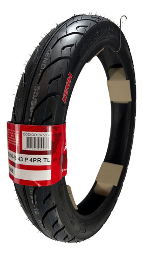 Pneu 80/90-16 Kenda 43p K488 Scooter Traseiro Neo Sem Camara