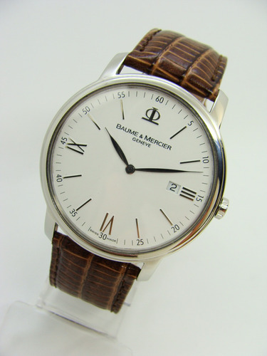 Moderno Baume & Mercier Classima Xl 42mm Ref 65493!