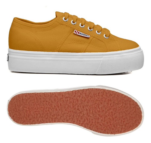 Zapatilla 2790-cotw Linea Up And Down Yellow Golden