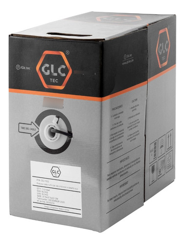 Imagen 4 de 8 de Cable Utp Exterior Doble Vaina Glc Cable Cat 5e Glc 305 Mts