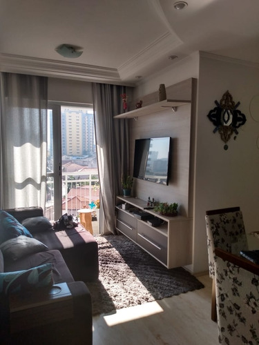 Imagem 1 de 15 de Apartamento Mobiliado À 400 Metros Do Metrô Vila Prudente. - 452