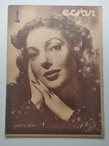 Revista Ecran N° 897 30 De Marzo De 1948 Loretta Young. J