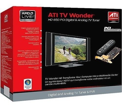 Tarjeta Ati Tv Wonder Hd 650 Pci
