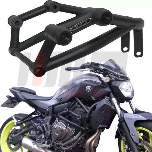 Protetor Stunt Race Mt 03 Stunt Cage Yamaha Mt03 Preto Fosco