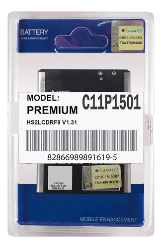 Kit Flex Battria Compatível Zenfone 2 Laser/ Selfie C11p1501