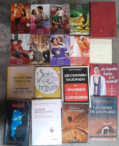 Lote De Libros Usados X 18 Ejemplares 