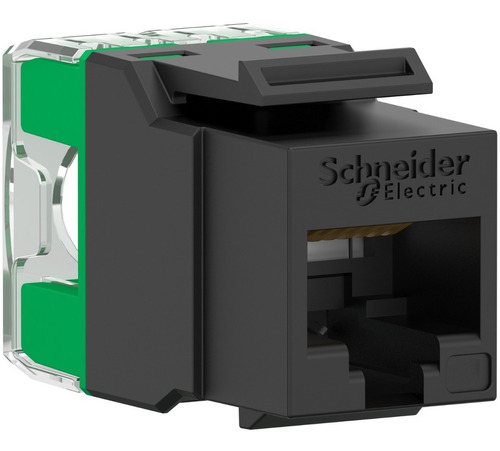 Schneider Actassi Flex Jack Cat 5e Keystone Rj45 Negro