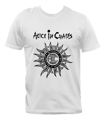 Remera Alice In Chains Sol Grunge 100% Algodón