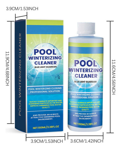 Clarificador De Agua G Pool Para El Hogar, Piscina Pública Y