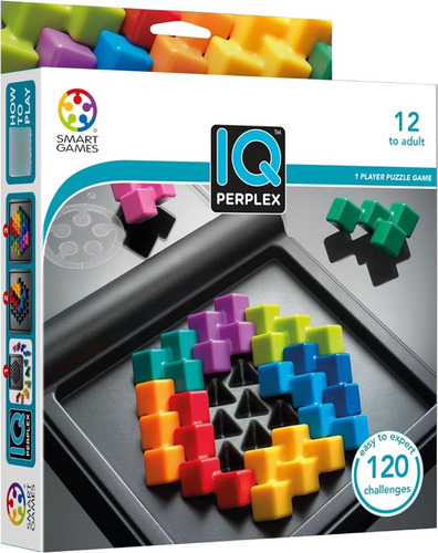 Juego De Logica Iq Perplex 120 Retos Smart Games Progresivo