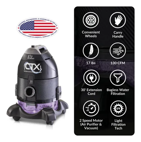 Prolux Ctx - Aspiradora Y Purificador De Aire, Aspiradora H.