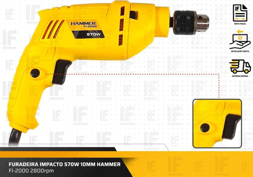 Imagem 2 de 5 de Kit Furadeira Impacto Profissional + Kit Ferramenta 129