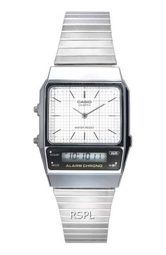 Reloj Casio  Aq800e-7a Vintage Analogo Digital Somos Tienda