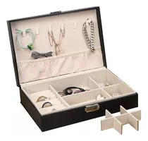 Comprar Alhajero Con Compartimientos Organizador Joyero Con Llave