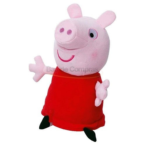 Boneco De Pelúcia Peppa Pig Antialérgica - Original