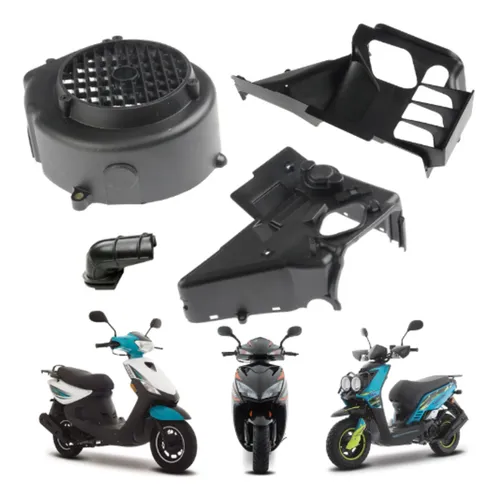 comprar Cubiertas Protectoras De Motor Ds150 Ws150 Cs125 Jgo