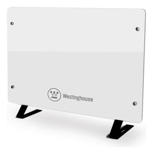 Vitrocalefactor Westinghouse 2000w Estufa De Vidrio Templado Color Blanco