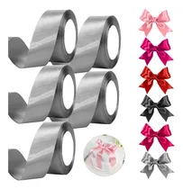 Comprar 5 Rollos Listón Satinado De Tira Embalaje De Regalo