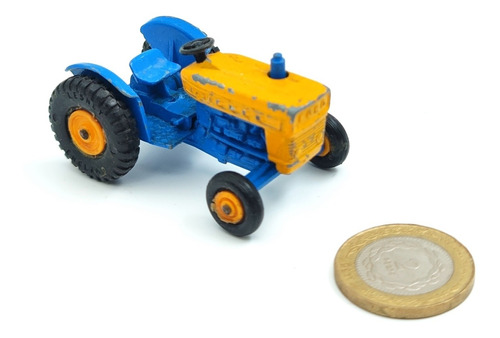 Auto Tractor Escala 1/64 Antiguo Matchbox England - Juguete