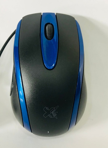 Mouse Techzone Azul/preto - Maxprint