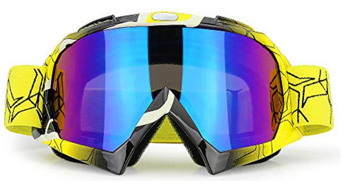 Jamiewin Gafas De Motocross Atv Dirt Bike Motocicleta Utv Mx