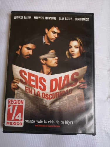 Seis Días En La Oscuridad Película Dvd Original Drama Suspen