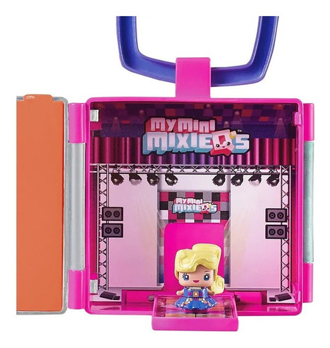 My Mini Mixieqs Playset - Cubo Suporte Para 18 Figuras Dxd59