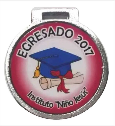Imagen 1 de 6 de 63 Medalla Egresado 2019 Escolar 35 Mm.