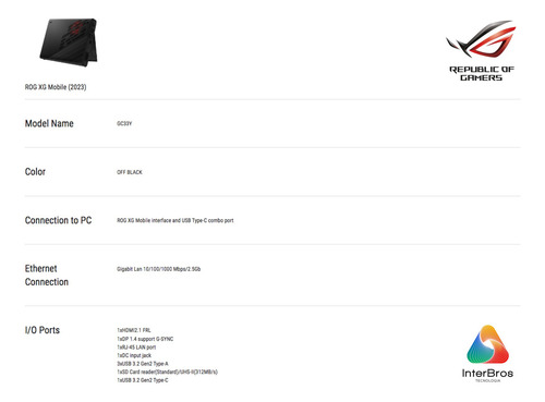 Asus Rog Xg Mobile Egpu Dock Geforce Rtx 4090 Laptop Gpu