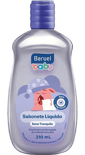 Sabonete líquido Baruel Baby Sono Tranquilo em líquido 210 ml
