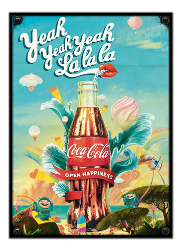 #39 - Cuadro Vintage 21 X 29 Cm / Coca Cola!