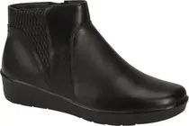 Comprar Botin Confort Piel De Borrego De Piso Pie Diabetico 1010276
