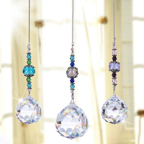 Imagem 6 de 7 de Mobile Suncatcher - Cristais - Conjunto 3 Unid. - Qualidade