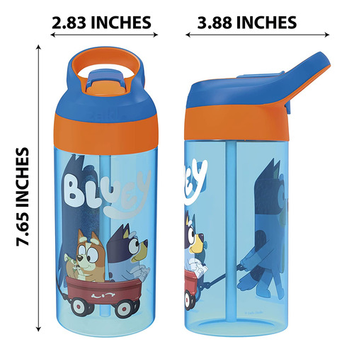 Diseños De Zak Riverside Bluey - Botella De Agua Para Niños