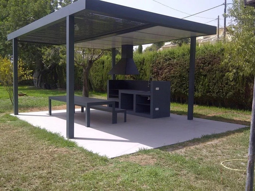 Techo Para Terrazas Con Madera Huayruro Y Policarbonato