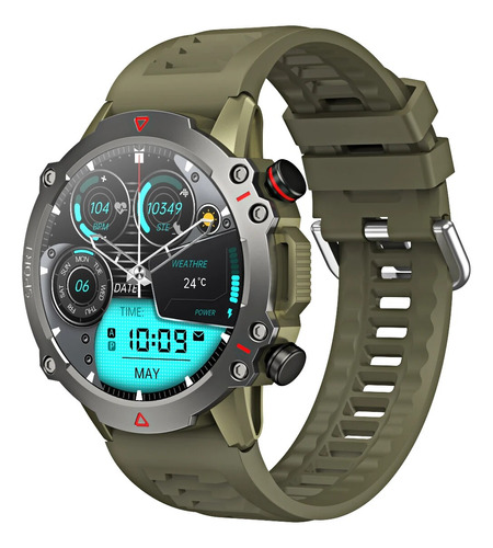 Reloj Inteligente Tf10 Pro Hd Screen Military Bt Call Sport