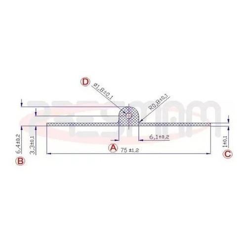 Eletrodo Condutivo Silicone Grande 7,5cm X 8cm 4 Un Esthetic