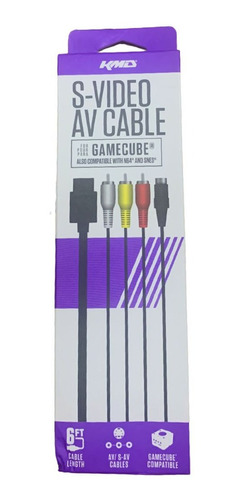 Cable Av S-video Nintendo Snes Gamecube N64 Original Kmd